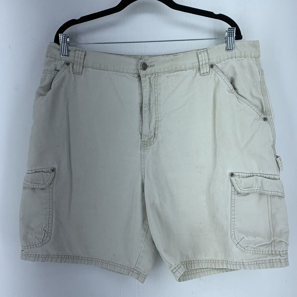 Guide Series Mens 38 Cargo Shorts Work Canvas Norm Gorp Core Hiking Outdoor Camp